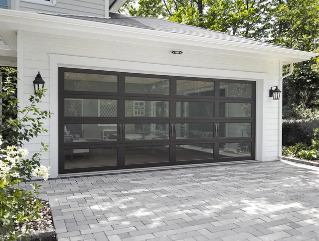 Stratford Garage Door Repair design specialist presenting custom garage door options to Stratford homeowner