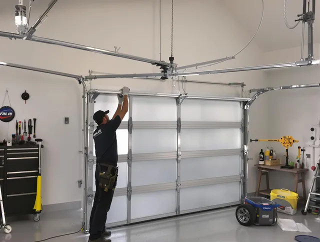 Stratford Garage Door Repair certified team performing precision garage door installation in Stratford