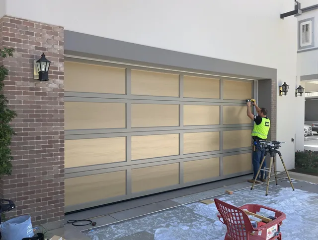 Garage door replacement service by Stratford Garage Door Repair in Stratford