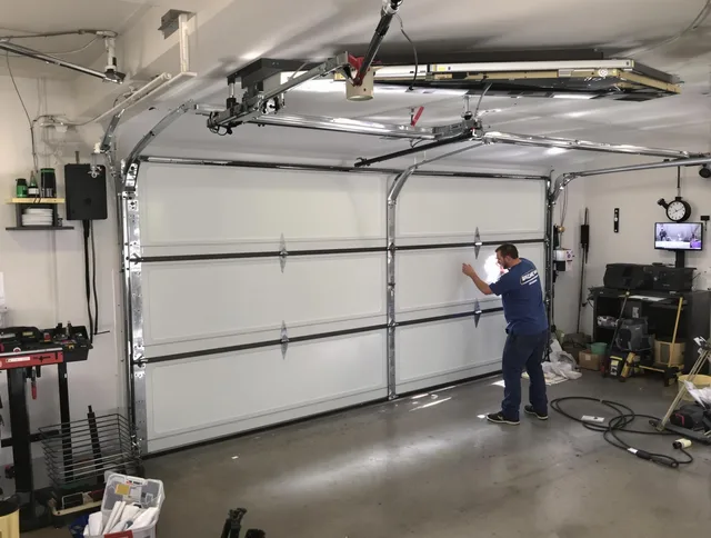 Professional garage door repair service by Stratford Garage Door Repair in Stratford