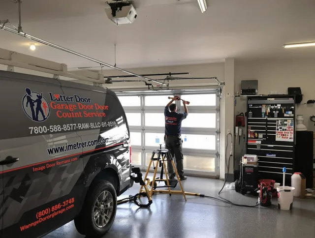 Stratford Garage Door Repair team performing same-day garage door repair in Stratford