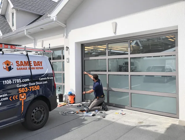 Same-day garage door repair service by Stratford Garage Door Repair in Stratford